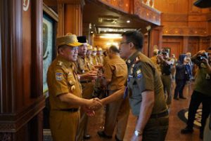 Gubernur Jambi Gelar Halal Bihalal dengan Ratusan Pegawai Pemprov Jambi