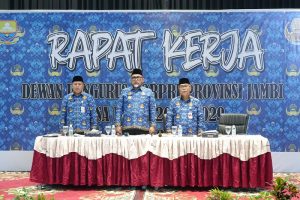 Pjs. Gubernur Sudirman Buka Rapat Kerja Dewan Pengurus KORPRI Provinsi Jambi