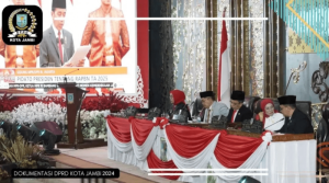 DPRD Kota Jambi Gelar Paripurna Ikuti Sidang Tahunan MPR-RI dan Pidato Kenegaraan Presiden dalam rangka HUT ke-79 Kemerdekaan RI
