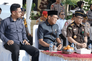 H Muslim, Anggota DPRD Kota Jambi Hadiri Simulasi Sispamkota Operasi Mantap Praja 2024