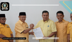 Kemas Faried Alfarelly Ditunjuk Sebagai Ketua DPRD Kota Jambi Periode 2024-2029