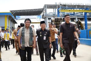 Dampingi Komisi V DPR RI, Gubernur Al Haris Bantu 25 Milyar Pembebasan Lahan Pintu Air Sungai Asam