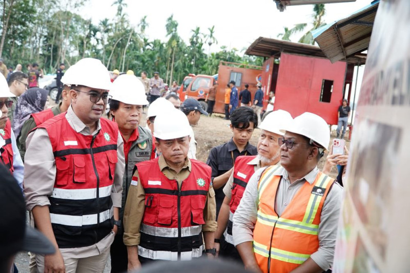 Gubernur Jambi Dampingi Wamen Sulaiman Kunjungi PT. WKS
